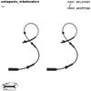 2X ABS Wheel Speed Sensor Front LH&RH Fit For 2017- BMW 230i xDrive 2.0L