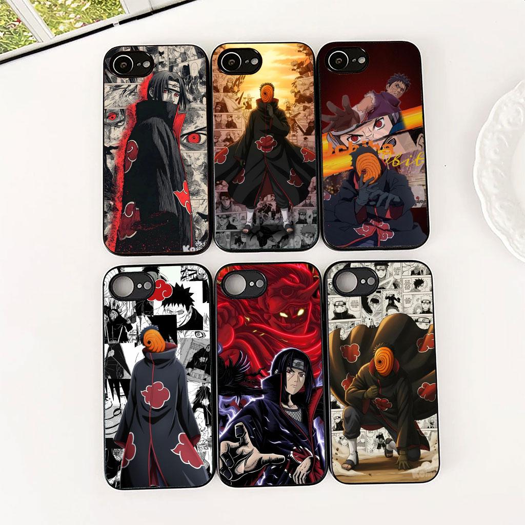 Phone Cover for Apple iPhone 17 Air 12 13 Pro Max Mini ProMax 7 + 8 Plus 7+ 8+ Soft Case Tobi Obito Narutos Uchiha Sasuke Itachi