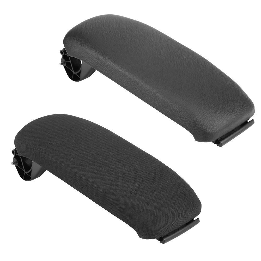 Car Black Center Console Armrest Lid Cover for  8P /  2003‑2013 8P0864245P Leather Center Console Armrest Console Armrest