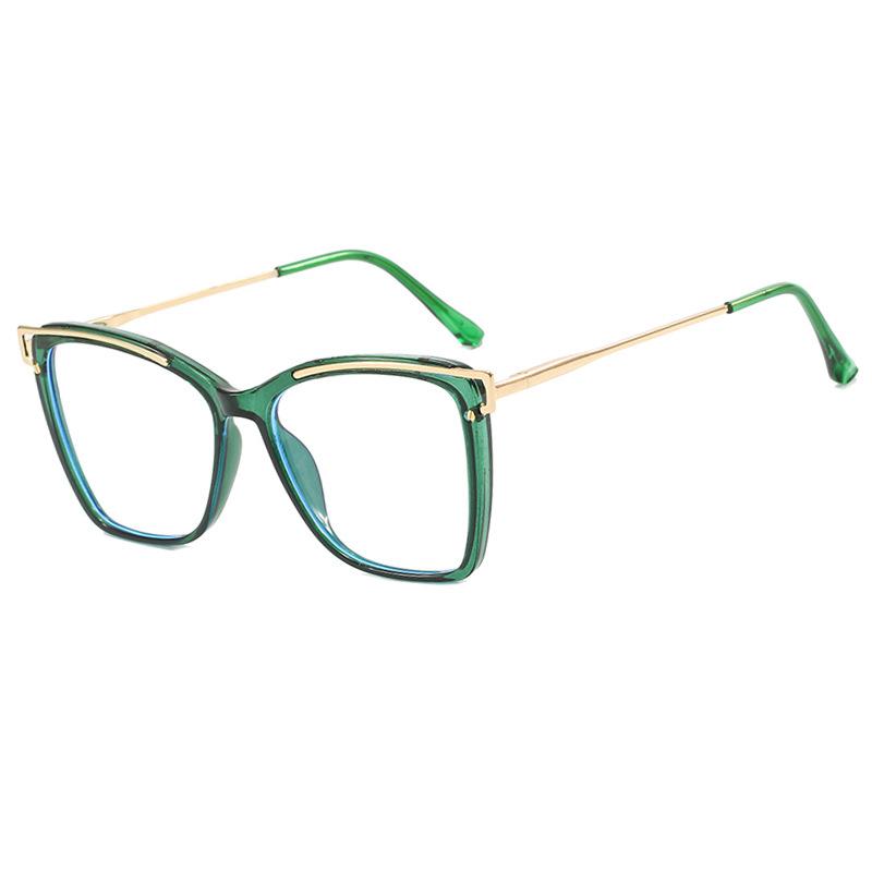 

Women Eyeglasses Optical Blue Light Blocking Square Glasses Frame Brand Designer Cat Eye Transparent Ladies Fashion Eyewear