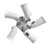 360 Grad verstellbarer 2/3/4/5 in 1 E27 Splitter Steckdosenadapter E27 Standard LED-Birnen verstellbar für Büroflur