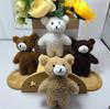 Grenzüberschreitende Plüsch-Teddybär-Puppe: Niedlicher Taschenanhänger & Bouquet-Akzent