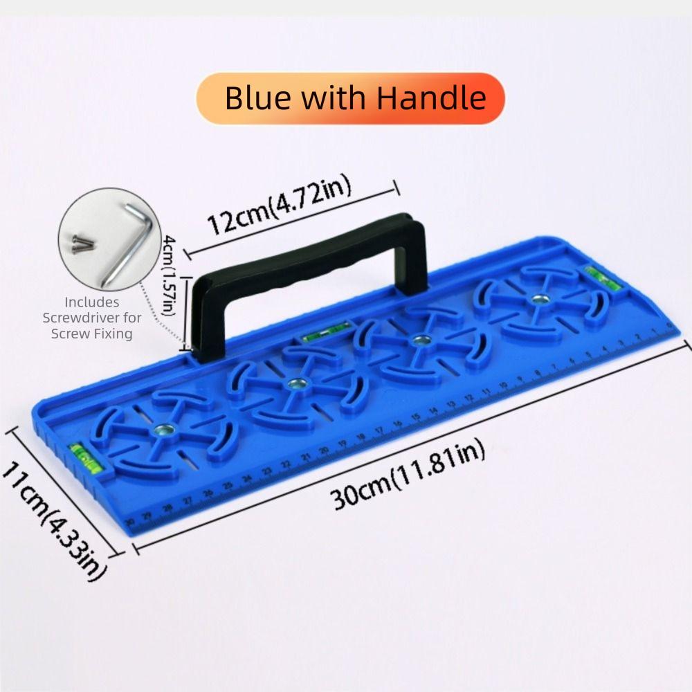 With 30 Cm Ruler Drilling Template For Sockets Drilling Positioning Plate Installation