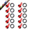 Lure Hook Holder Set of 10 Fishing Rod Hook Keeper