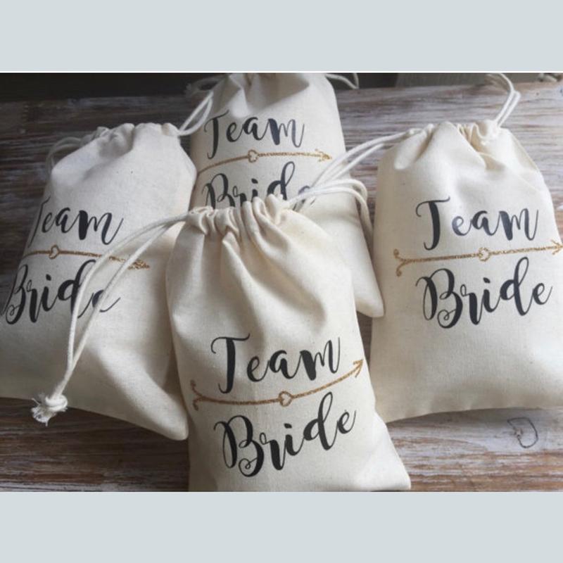 5pcs Team Bride Boxes Bachelorette Hen Party Wedding Engagement Bridal Shower Bridesmaid Proposal Gift Survival Hangover Kit Bag