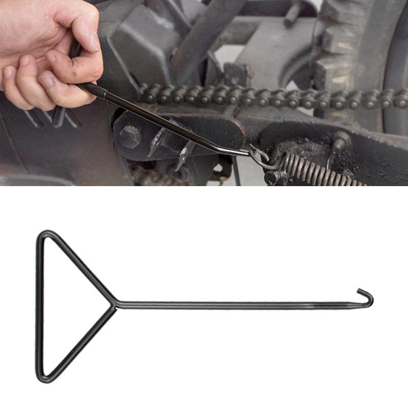 [Q]Motorcycle Stainless Steel Exhaust Stand Spring Hook Puller Tool Motocross Dirt Bike Motorcycle Accessories Repair Tools