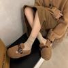 Mao Mao Slippers Women Wear Internet Celebrities 2025 Autumn and Winter New Lazy Versatile Thick Bottom Bag Head Warm Cotton Slippers Explosion