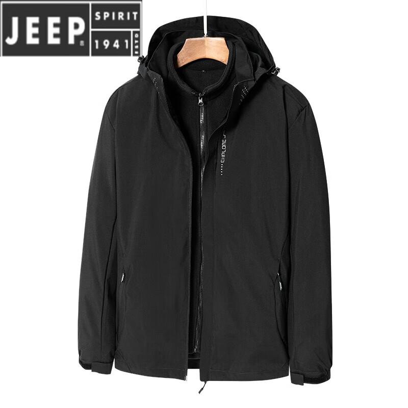 JEEP SPIRIT Men s 3-in-1 Hooded Jacket XL