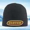 CLUTCH Text Logo Design Oval Shape Men Women Unisex Knitted Hat Beanie Pullover Cap Winter Thermal Warm Christmas Outdoor Cyclin