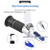 3-in-1 Handheld Refractometer: 0-40% Brix Sugar Meter, 0-25% Alcohol Tester, 0-22° Baumé Gauge