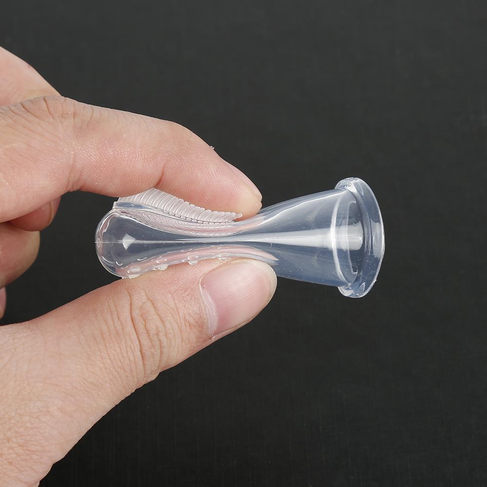 Soft Silica Gel Pet Finger Toothbrush Dog Cat Toothbrush Clean Pet Teeth Care Tartar Halitosis Cleaning Tool Pet Health Supplies