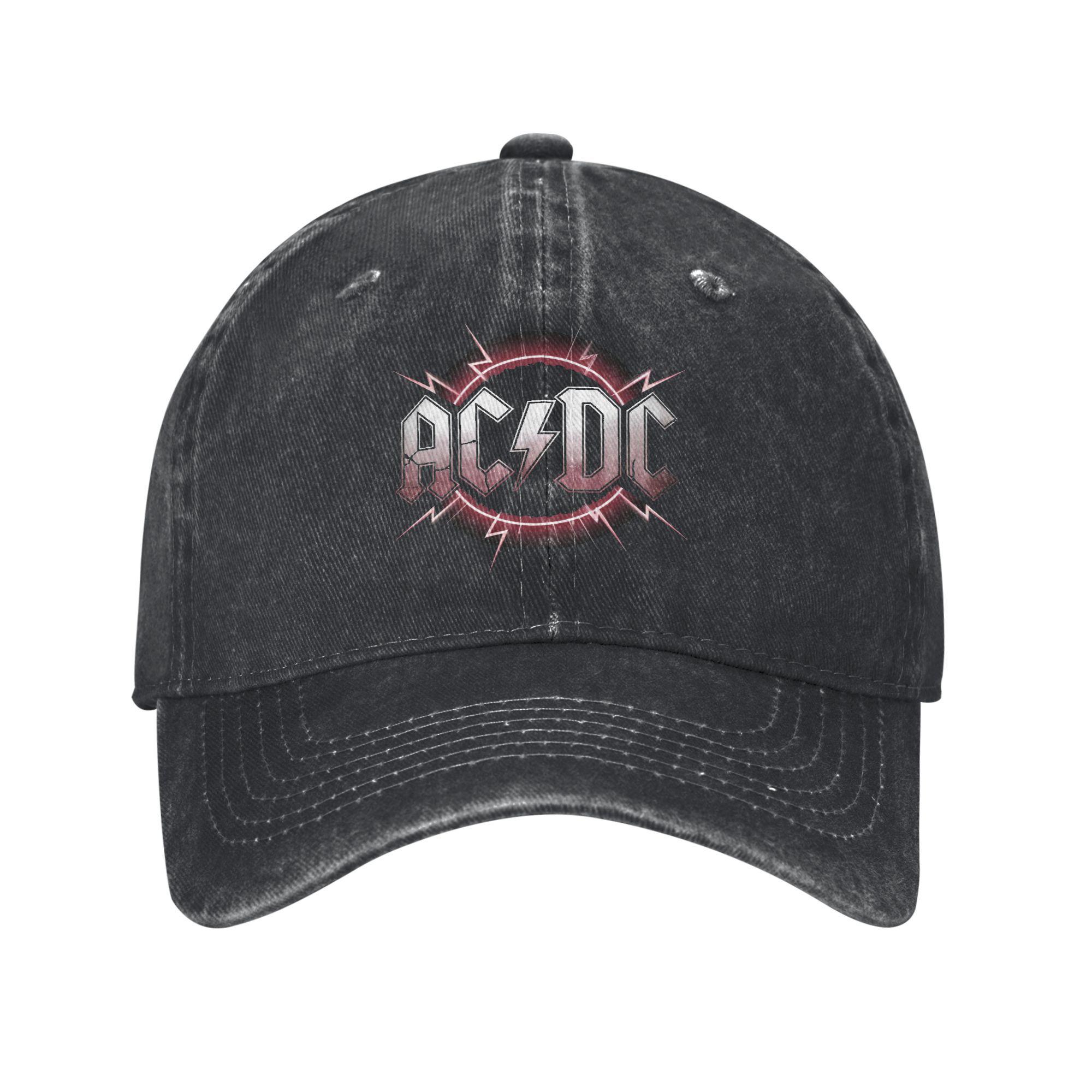 XIXIGO Cap Unisex THUNDERSTRUCK ACs Petten Punk Muziek Hoofddeksels Baseballpetten Casual Rockband Trucker dcs Petten Verstelbaar Adjustable