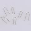 50 bucăți ace metalice ace de argint în U pentru afișaj de bijuterii, ace de croitorie, aplicații de pilota