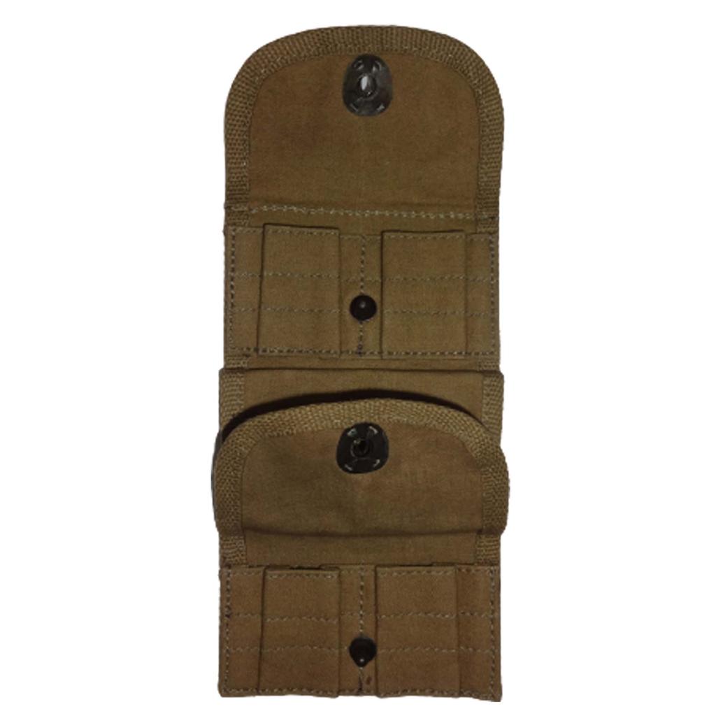 U.S. WWI 1917 Half Moon Clip .45 Cal 3 Pocket Pouch - Reproduction F8-YIC0-EMLT