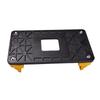 Uxcell 2pcs AMD CPU Fan Bracket Base Motherboard Backplate Stand Holder for AM2 AM2+ AM3 AM3+ FM1 FM2 Sockets - Yellow