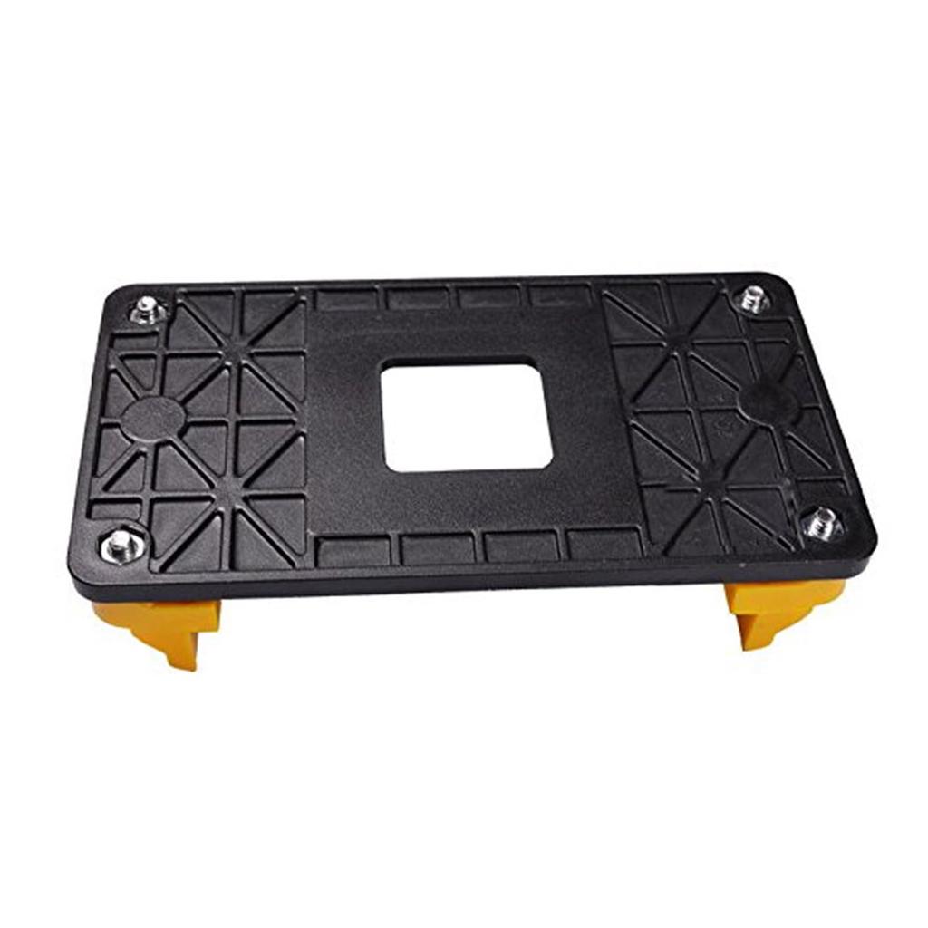 Uxcell 2pcs AMD CPU Fan Bracket Base Motherboard Backplate Stand Holder for AM2 AM2+ AM3 AM3+ FM1 FM2 Sockets - Yellow