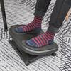 0-30° Three-Height Under-Desk Support Footrest - Black