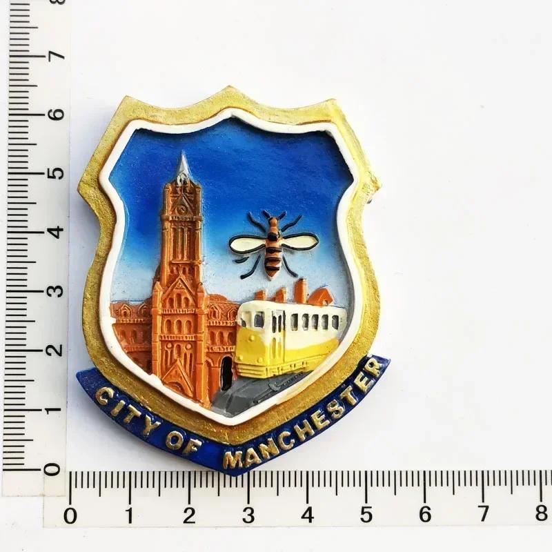 British Fridge Magnets London Bus  Big Ben Manchester Windsor Oxford Bear England Magnetic Fridge Stickers Collection Gifts