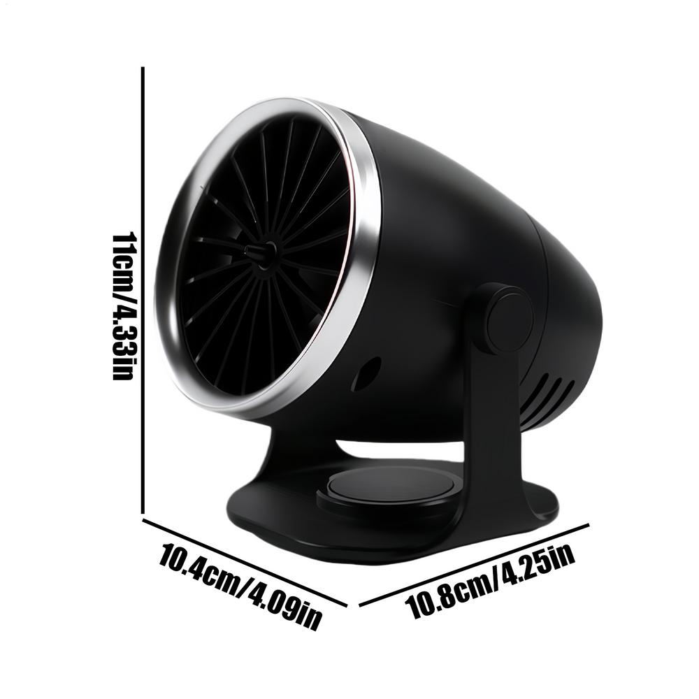 

Portable 12V Car Heater, Fast Heating Heater 100w Windshield Defroster Windshield Defroster Defogging Auto Interior Accessories