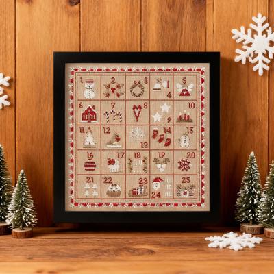 Calendar de Advent de Crăciun Kit de Cusătură în Cruce Numărătoare Inversă 25 de Zile până la Crăciun Kit de Broderie Cadouri de Crăciun pentru Adulți Începători