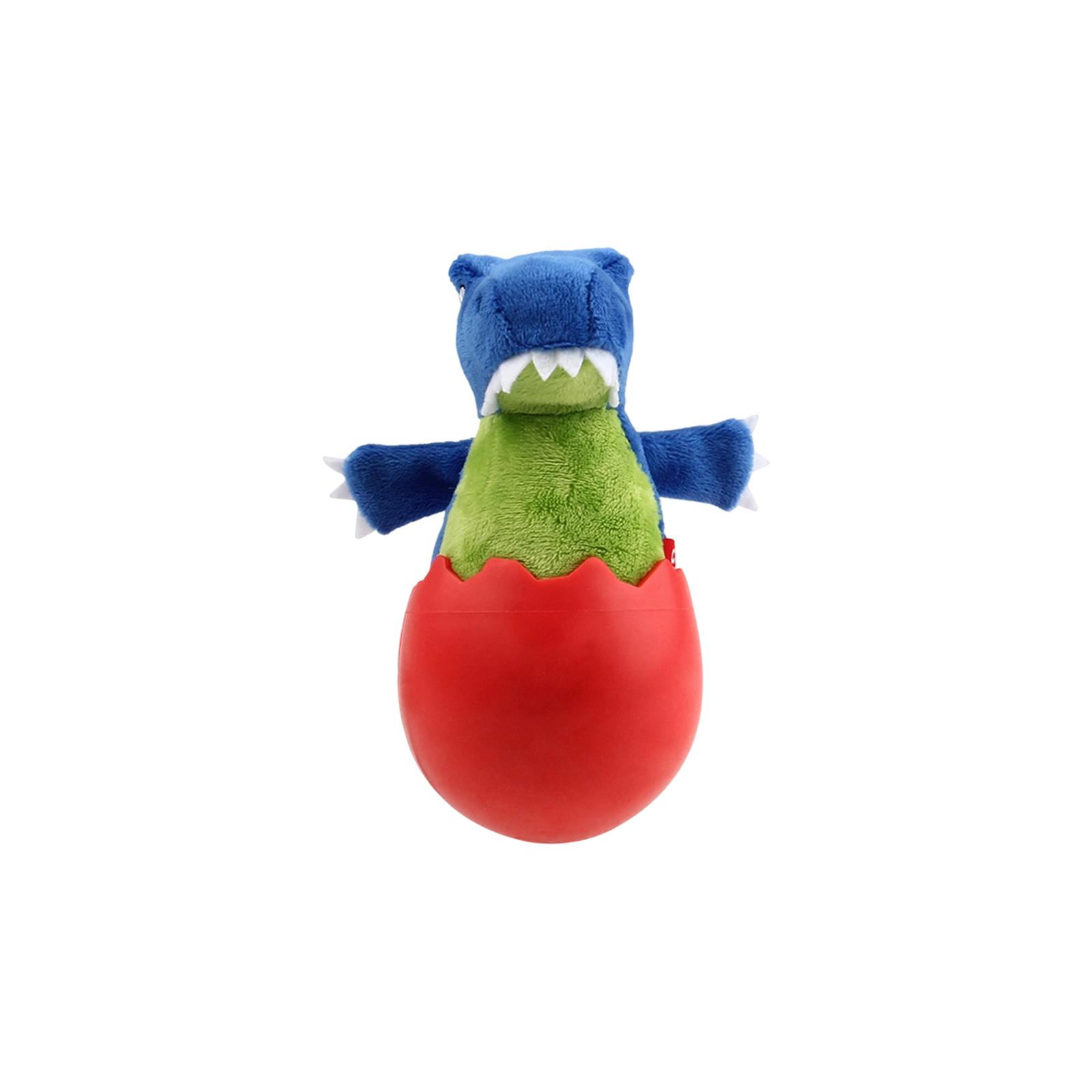 

Durable Plush Dog Chew Toy with Eggshell Design Soft Stuffed Animal for Pet Interactive Play and Teeth Cleaning one size