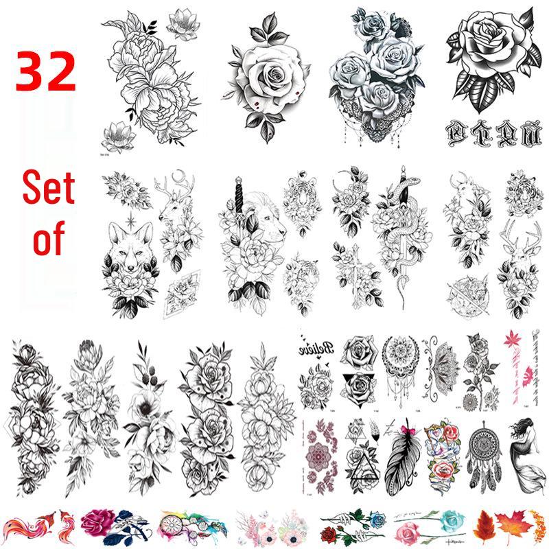 25th Anniversary Tattoo Sticker Set: Unique and Exclusive Designs
