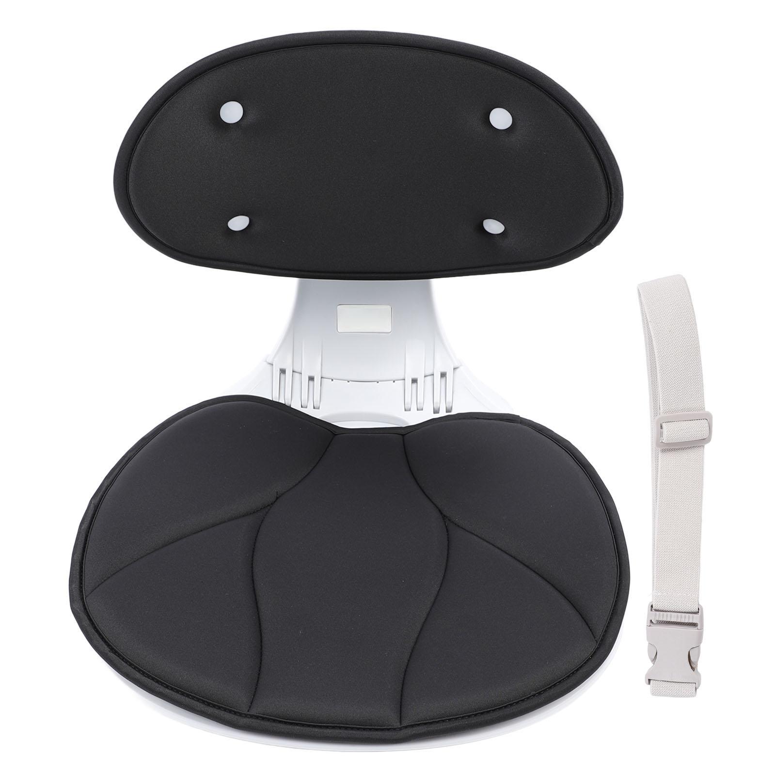 

Офисное кресло с поддержкой талии, эргономичное складное корректирующее положение сидя, снимает дискомфорт чёрный