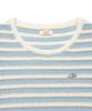 LEE Women'S Scalloped Stripe Knit Light Blue