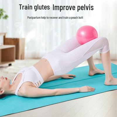 Mini Ballon de Pilates Yoga Dépoli Antidéflagrant de 25 cm pour le Fitness et les Exercices de Résistance