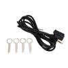 3.5mm Audio Input Aux Cable Adapter with 4 Removal Tools Replacement for Ford Fiesta Mondeo Focus