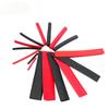 150pcs Heat Shrink Tube Shrink Wrapping Insulation Sleeving Polyolefin 2:1 Shrinking Assorted Wire Cable Kit Red/Black with Box