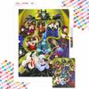 DIY Diamond Painting A Grand Collection of Villains Cross Stitch Kit Mosaic Art Diamond Painting Full Circle Diamond Home Decoration