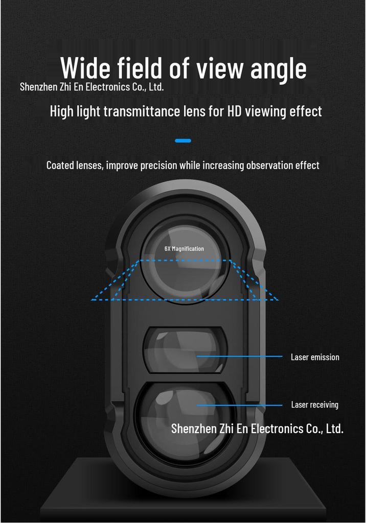 Cross-Border High-Precision Golf Laser Rangefinder with Angle Compensation
