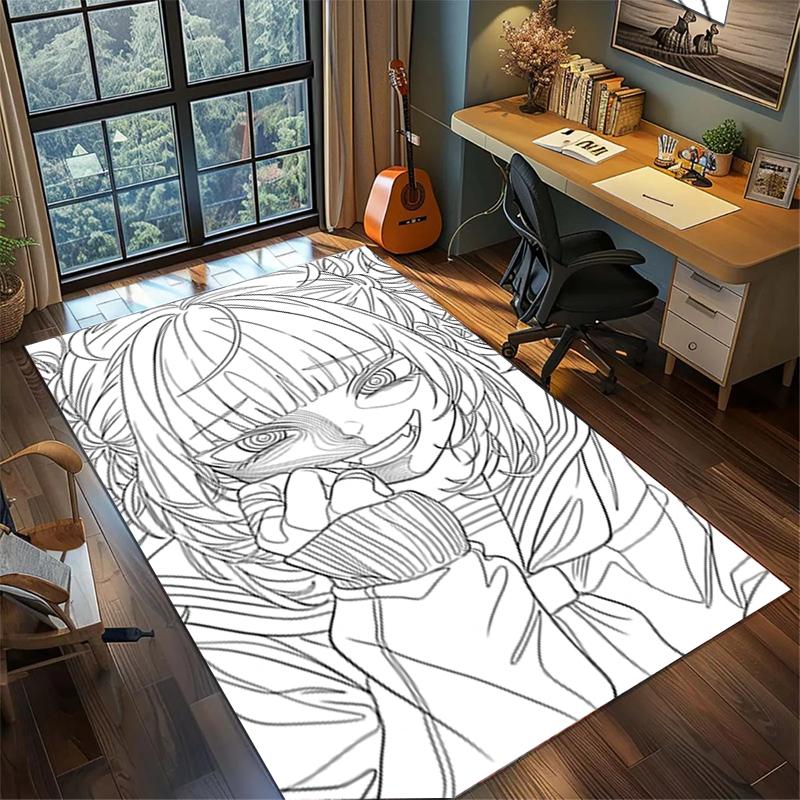 My Hero Academia Bedroom Area Mat Non Slip Washable Large Rug Gamer Room Floor Decor