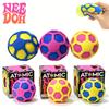 Needoh Sfera Anti-Stress Atomica Morbida Giocattolo Fidget Sensoriale TPR Antistress Portatile da Viaggio Autismo ADHD Regalo per Feste