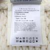 MONCLER [Domestic regular / 22 year production] H20939B00022 CARDIGAN TRICOT knit x mouton switching down coat XS whiteUsed