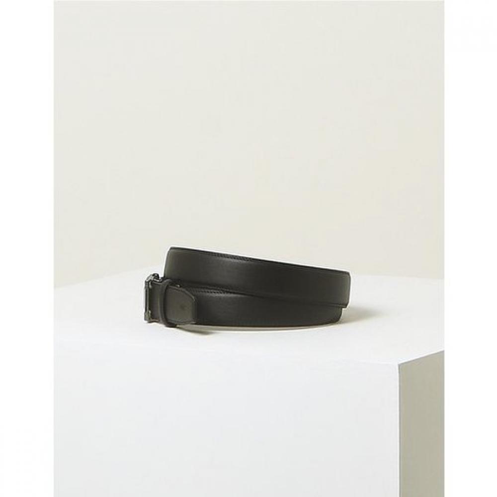 Daks Black Dd Symbol Classic Metal Matte Automatic Belt