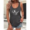 Women's Bohemian Printed Vest Sleeveless Casual Loose Fit