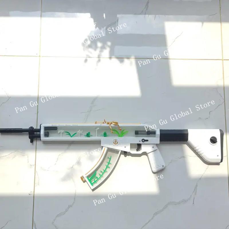 85cm/33.46in Valorant Customized 3D Print Gun AK Ocean Star Game Peripherals Cosplay Long Model Props Party Supplies Outdoor Toy