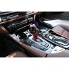 Car Interior Red Carbon Fiber ABS Gear Shift Handle Sleeve Button Cover Stickers For BMW F20 F30 F10 F32 F25 X5 F15 X6 F16 LHD