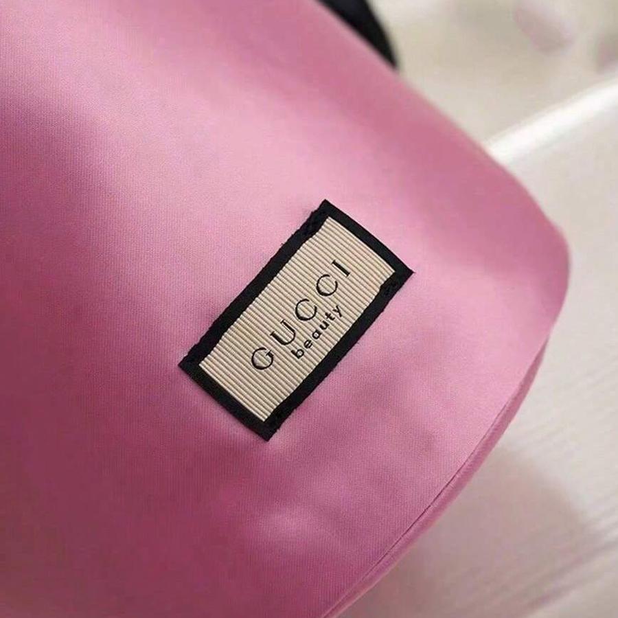 Gucci Women's Cosmetics Bag Cotton Fabric Suitable for Commuting,Environmentally Friendly and Foldable