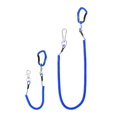 HERCULES Spiral Cord Curl Cord with Wire Maximum Extension Load Capacity 27kg Fishing Fishing Rod Rod Band Spiral Wire Cord No Rust Elastic Cord