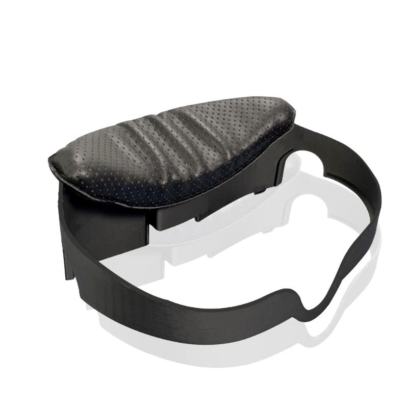 Breathable PU Leather Face Cover For 3 VR Headsets Adjustable Comfort 3D Printed Frame Enhanceds Ventilation