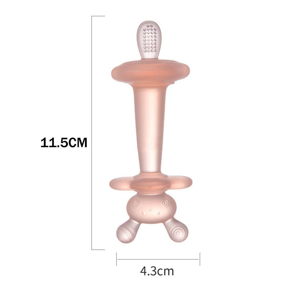 Silicone Hand Teether Washable Kids Teething Toys Comfortable Teether Gloves  For Infant