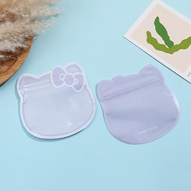 Verpackungsbeutel Cartoon-Katzenmuster Verpackungsbeutel Ins-Stil Einfach Versiegelter Beutel