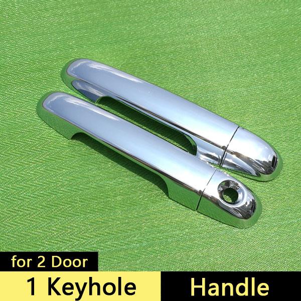 for Hyundai i20 2008 - 2013 PB Chrome Door Handle Cover Trim Set 2009 2010 2011 2012 Car Accessories Stickers Car Styling
