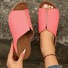 Summer New Open Toe Women's Fashion Breathable Wedge Sandals White Summer FashionComfortable Sandals