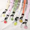 Fruit Lanyard Hang Rope Neckband Lanyard ID Card Holder Lanyard Mobile Phone Straps Keychain Lanyard Mobile Phone Accessories