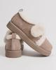 Velcro Boots Allsy 85912 36 Mink Suede Wool