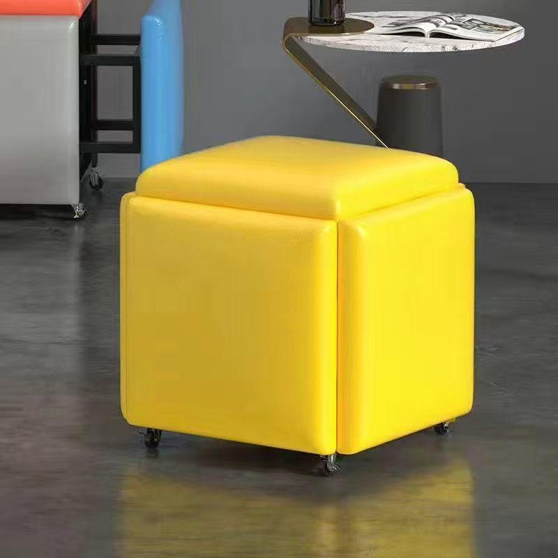 Rubik's Cube Multifunctional Stool: Stackable Sofa, Small Low Stool, Living Room Coffee Table, Storage Solution